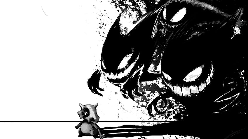 Scary Haunter Pokemon от Daily. Призрачен покемон, аниме, татуировка на покемон, покемон в сянка HD тапет