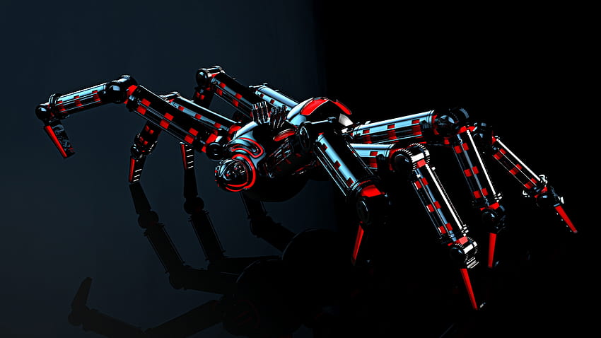 Spider Robot, Robot Arm HD wallpaper