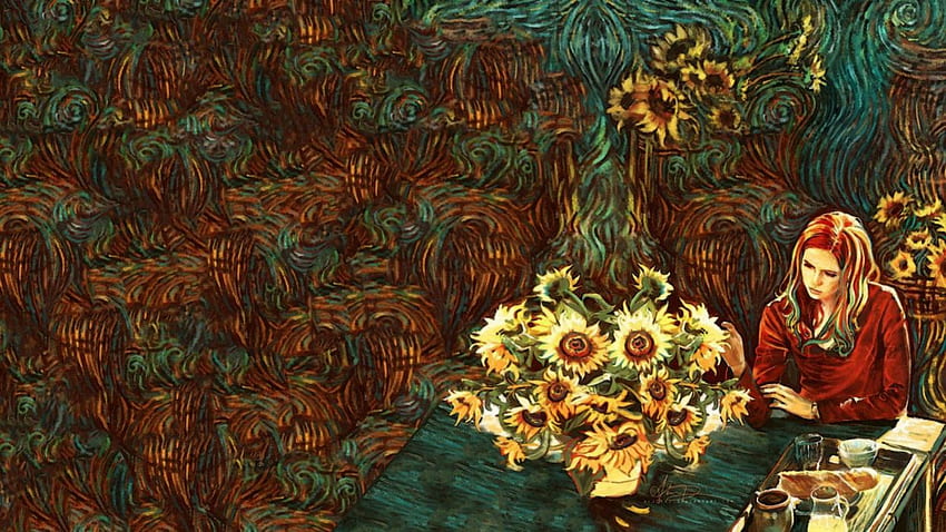 Amy Pond Van Gogh . HD wallpaper