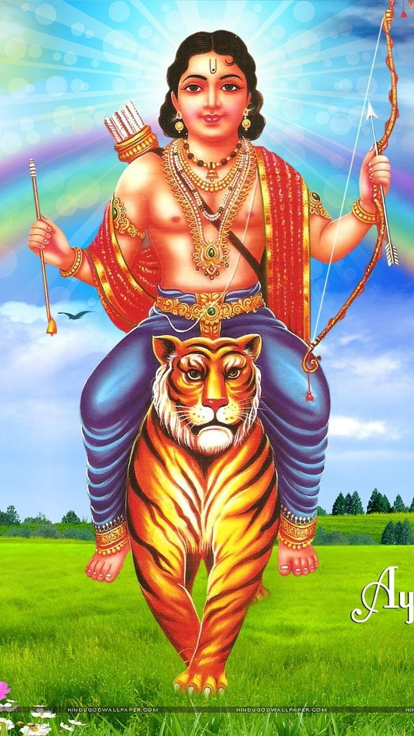 Ayyappan , Lord Kartikeya, Tiger HD phone wallpaper | Pxfuel