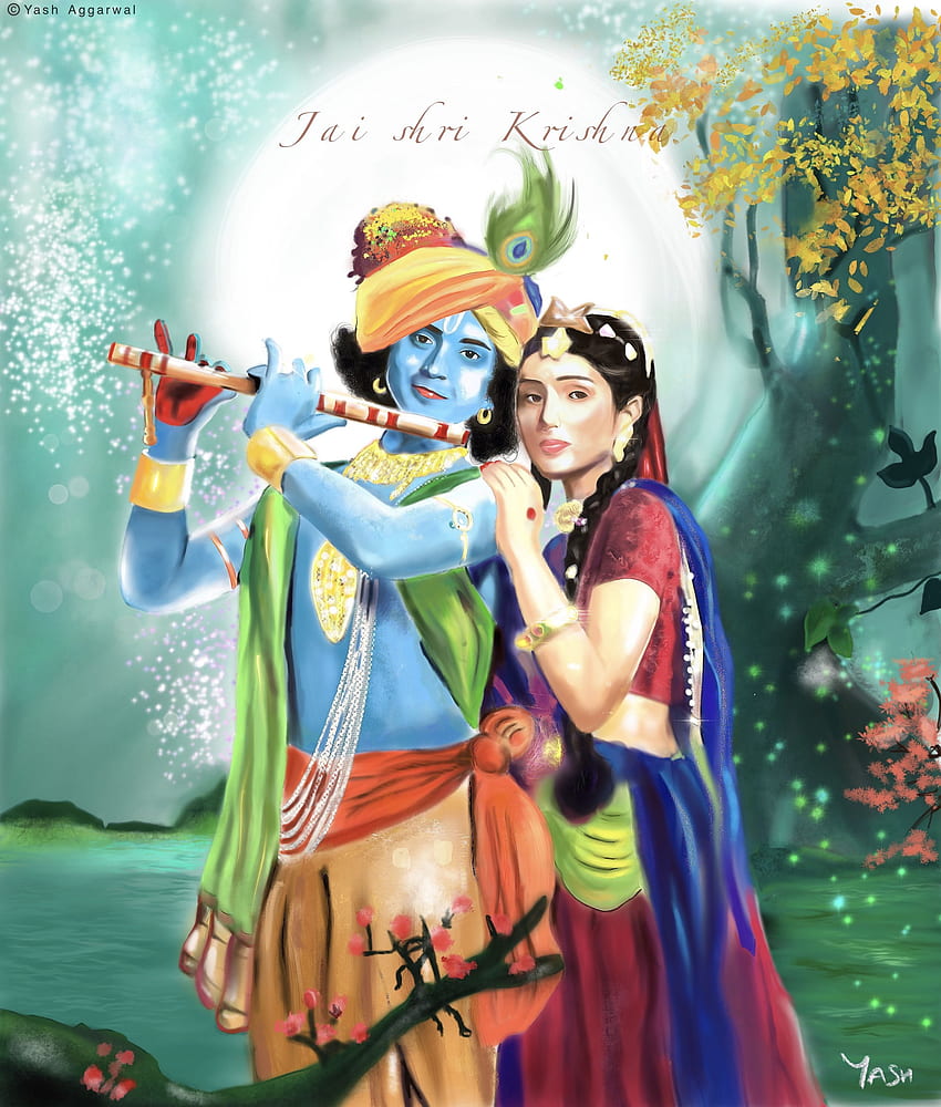 Radha Krishna in 2020. Krishna radha painting, Radha krishna art, Radha  krishna HD phone wallpaper | Pxfuel
