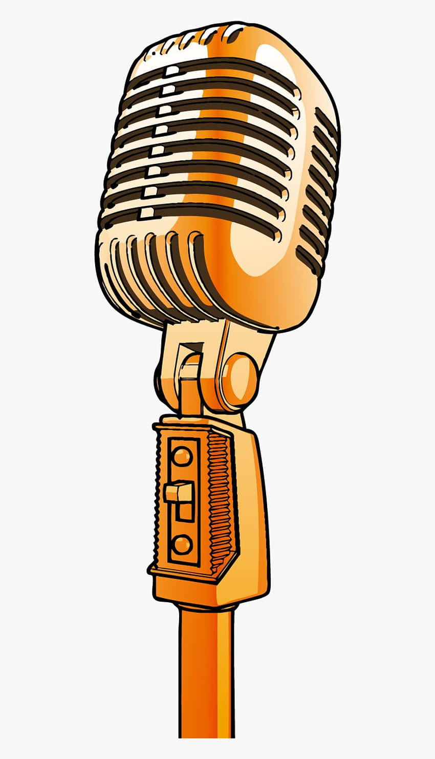 Transparent Mic Vector Png - Gold Microphone Clipart, Png is transparent png . To explore mor. Microphone , Microphone, Musical, Classic Micro HD phone wallpaper