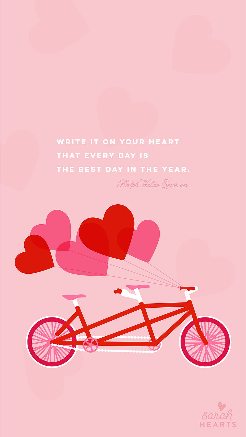 February 2019 Tandem Bike Calendar, Pink Bike HD phone wallpaper | Pxfuel
