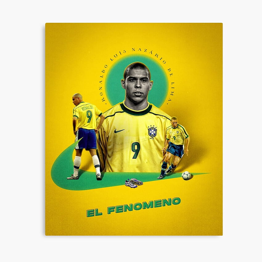 Ronaldo Nazario-Plakat, Ronaldo Luis Nazario De Lima HD-Handy-Hintergrundbild