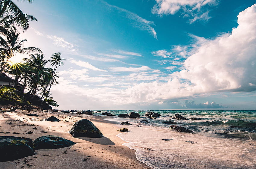 Sea Side Beach Chromebook Pixel , , Background, and HD wallpaper