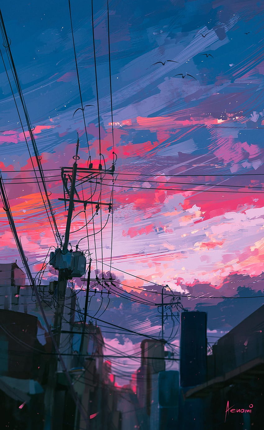 Anime Aesthetic HD phone wallpaper