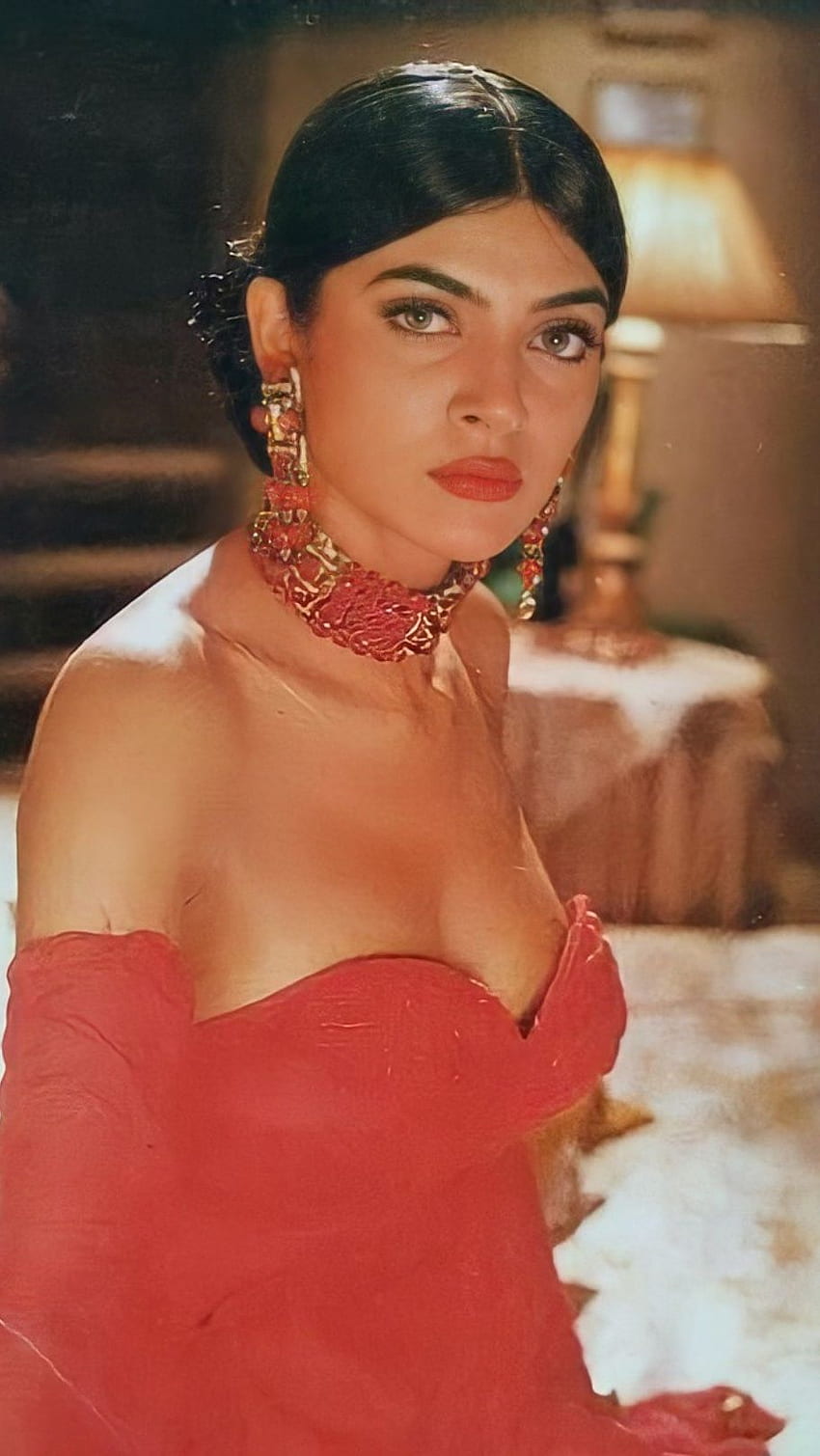 Sushmita Sen, bollywood actress, vintage HD phone wallpaper