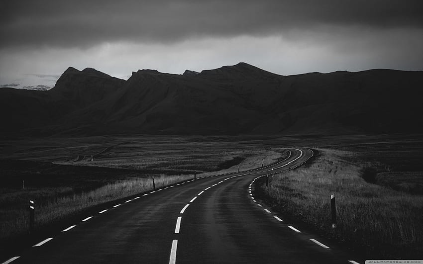Road In Black And White ❤ for, Monochromatic HD wallpaper