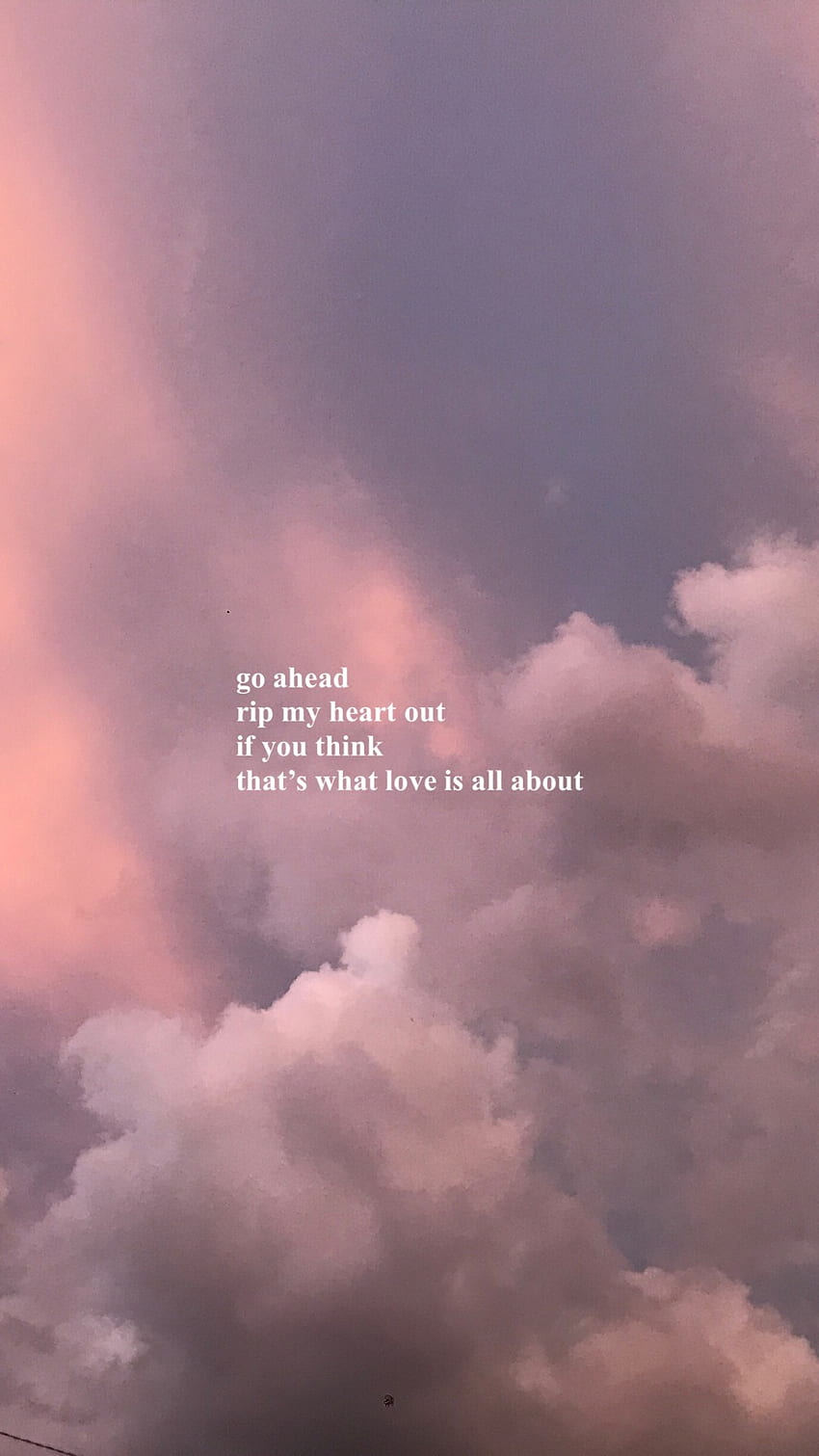 QUOTES, Clouds Aesthetic Quotes HD phone wallpaper | Pxfuel