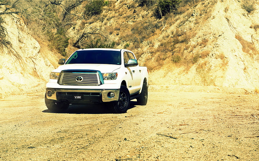 Toyota, Cars, Front View, Tundra HD wallpaper