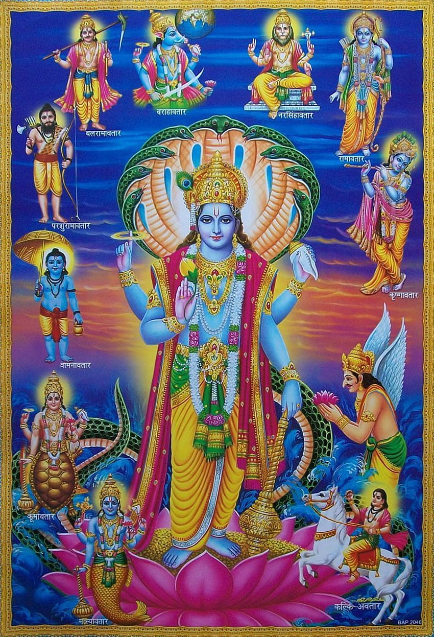 Lord Vishnu Narayan 6K UHD Wallpapers Photos Images Pictures for Desktop  Computer & Smartphones
