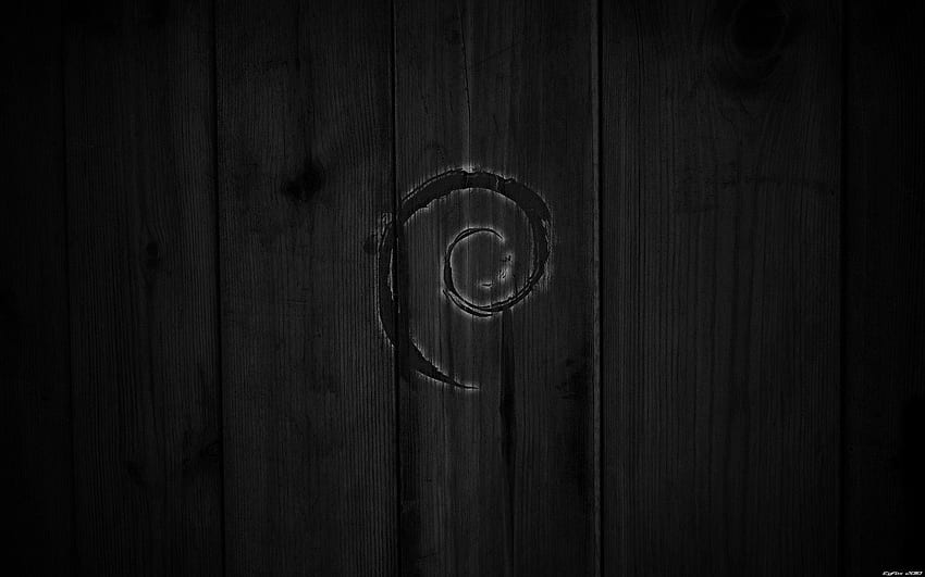 Debian, Debian Karanlık HD duvar kağıdı