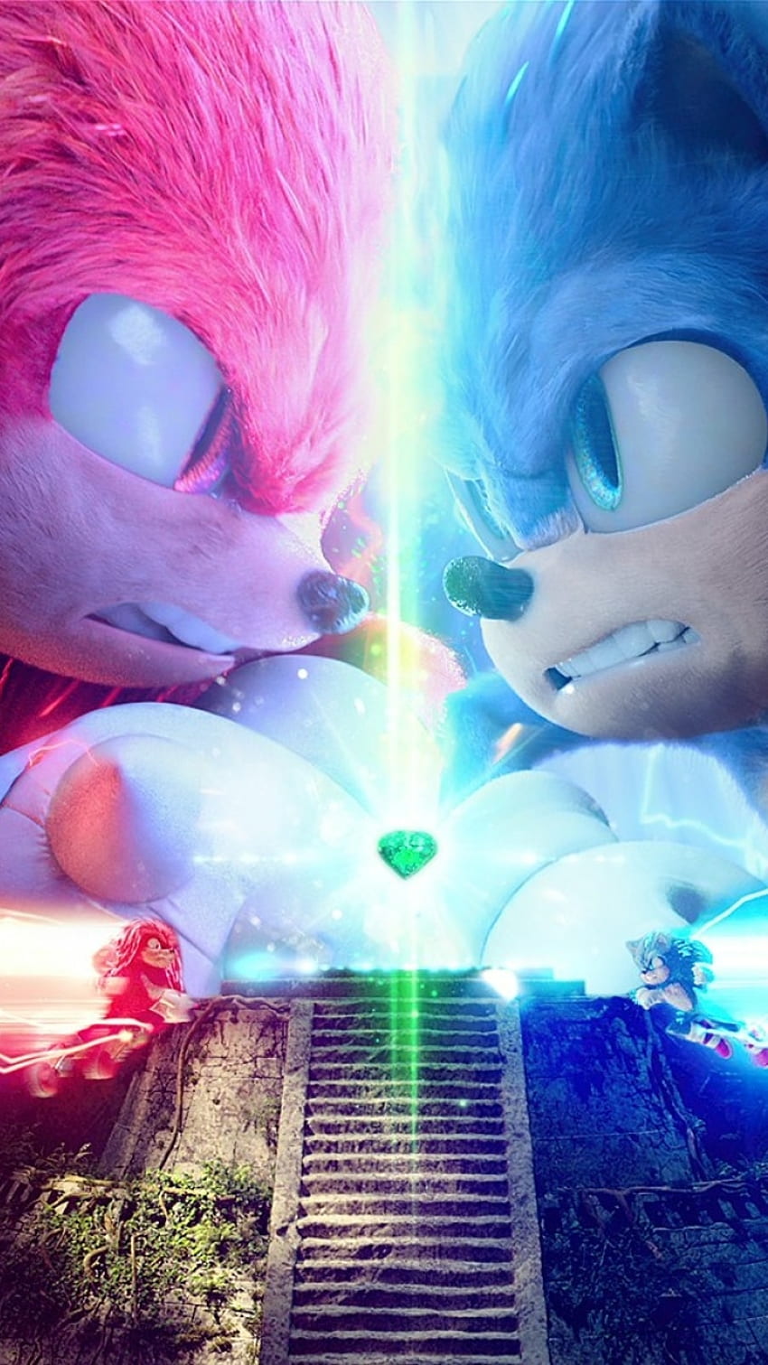 Sonic gegen Knuckles, 2022 HD-Handy-Hintergrundbild