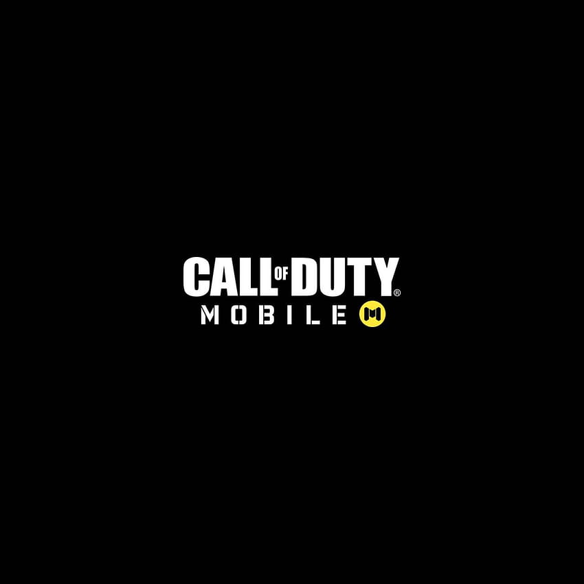 COD móvil, logotipo de Call of Duty fondo de pantalla del teléfono