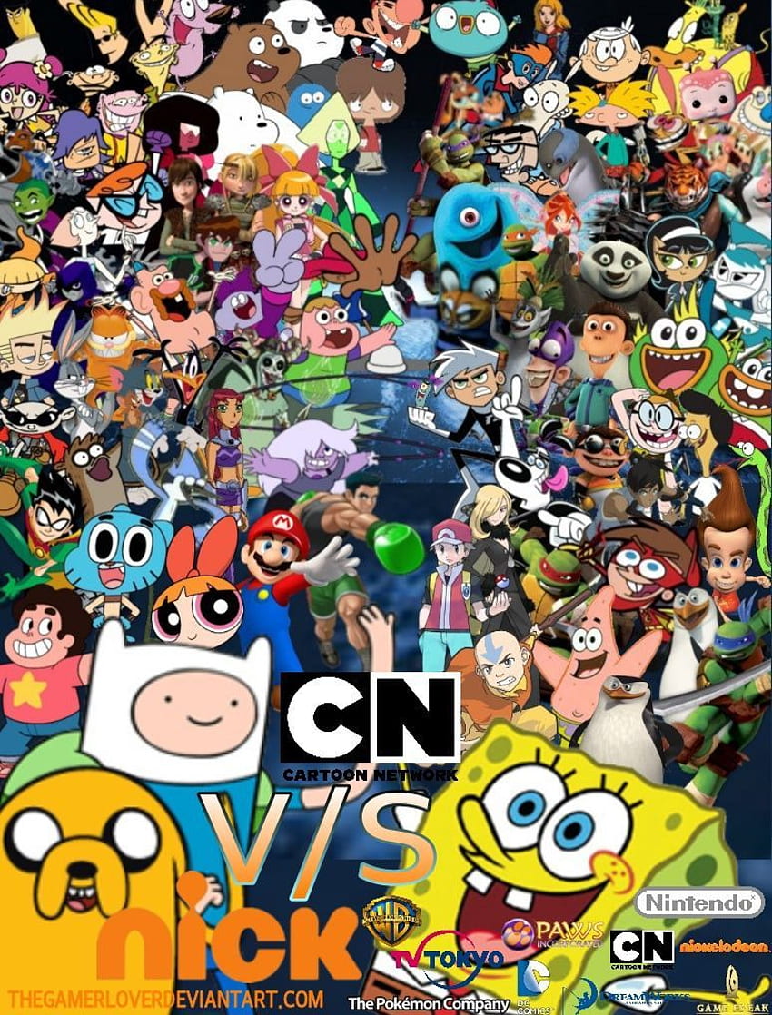 Cartoon Network contre Nick par TheGamerLover. Personnages de Cartoon Network, Personnage, Cartoon iphone, Funny Cartoon Network Fond d'écran de téléphone HD