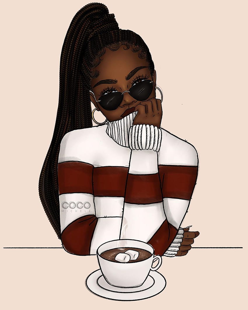 Swag Girl, Girl with Glasses Drawing Tumblr HD phone wallpaper | Pxfuel