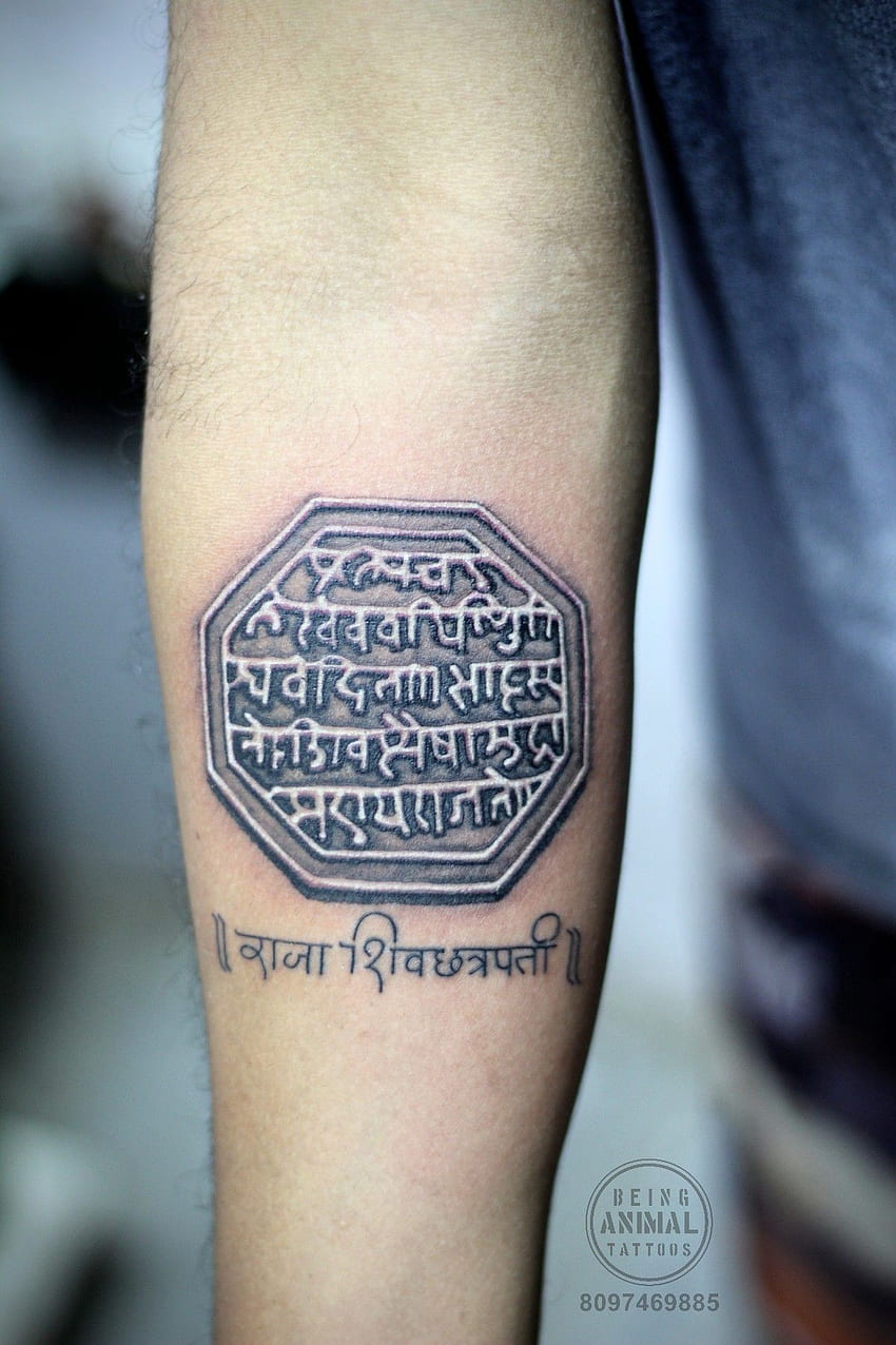 Chatrapati shivaji maharaj.... The great worrior king of india. ....awesome  experience of working on i… | Tattoo studio, Shivaji maharaj hd wallpaper,  Indian tattoo