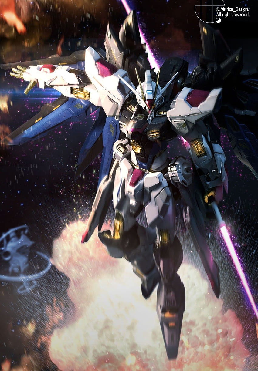 GUNDAM GUY: Metal Build Strike dom Gundam - hop . Gundam , Gundam, Gundam art HD phone wallpaper