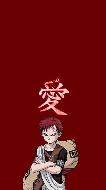 Little Gaara, naruto, sunagakure, anime, HD phone wallpaper