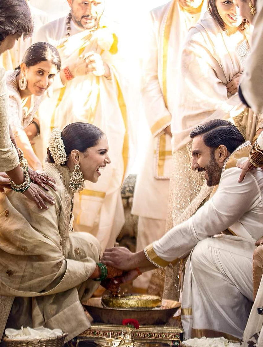 Deepika Padukone and Ranveer Singh wedding , marriage , , , video: These priceless moments will leave you speechless, Christian Marriage HD phone wallpaper