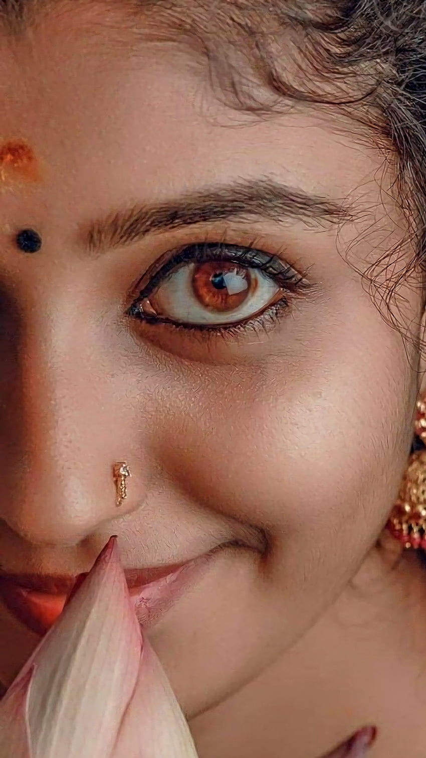 케랄라 소녀, 케랄라의 아름다움, 아름다운 HD 전화 배경 화면