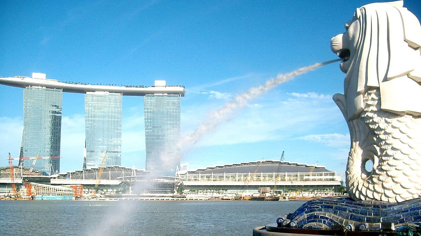 Merlion Park Destination touristique de Singapour, Singapour. Visiter singapour, Lieux touristiques, Lieux à visiter, Merlion Singapore Fond d'écran HD