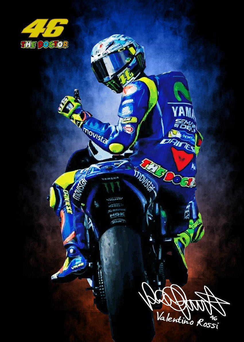 Nomor Valentino Rossi, vr46 Wallpaper HD | Pxfuel