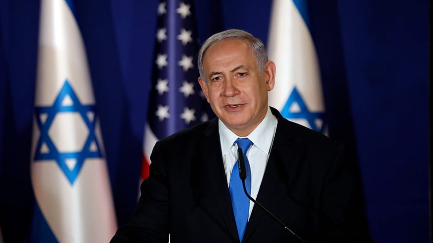 Il primo ministro Benjamin Netanyahu, Benjamín Netanyahu Sfondo HD