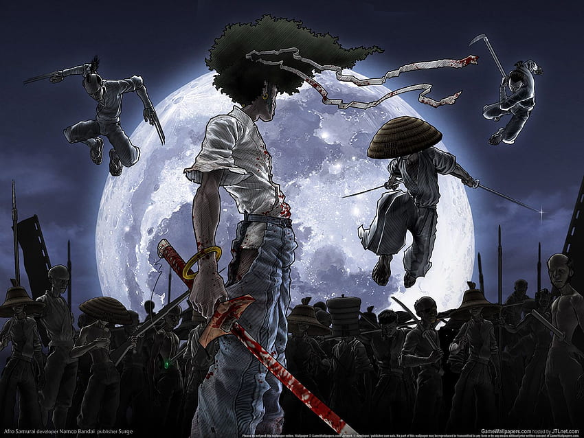 Afro Samurai for iPod, Afro Samurai Resurrection HD wallpaper