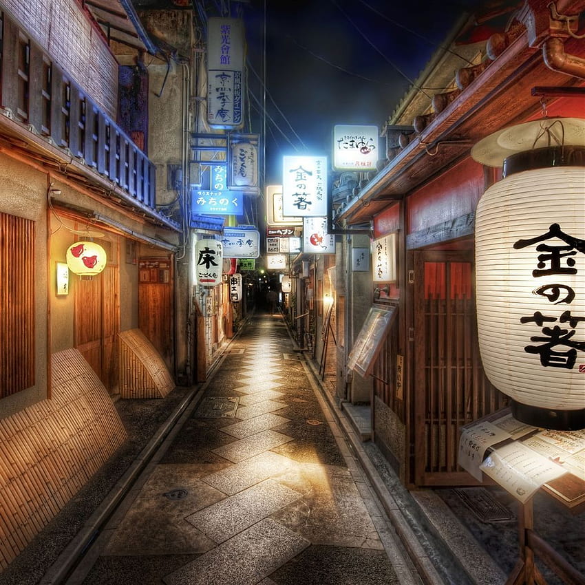 Kyoto Japan iPad 4 - find more iPad, Japanese Alley HD phone wallpaper