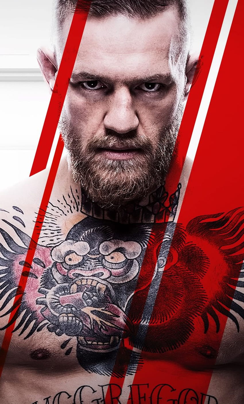 UFC 3 코너 맥그리거 포스터 아이폰 6 플러스 HD 전화 배경 화면