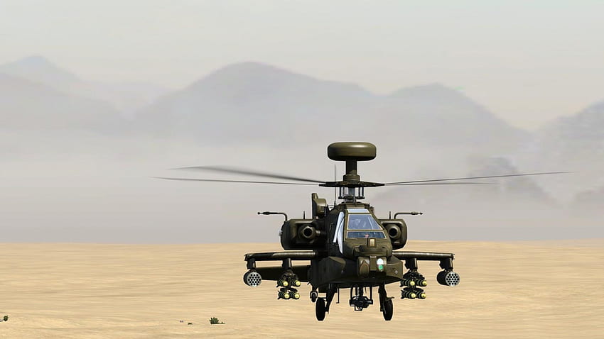Apache Helicopter, Apache, Military, Animated, Helicopter HD wallpaper