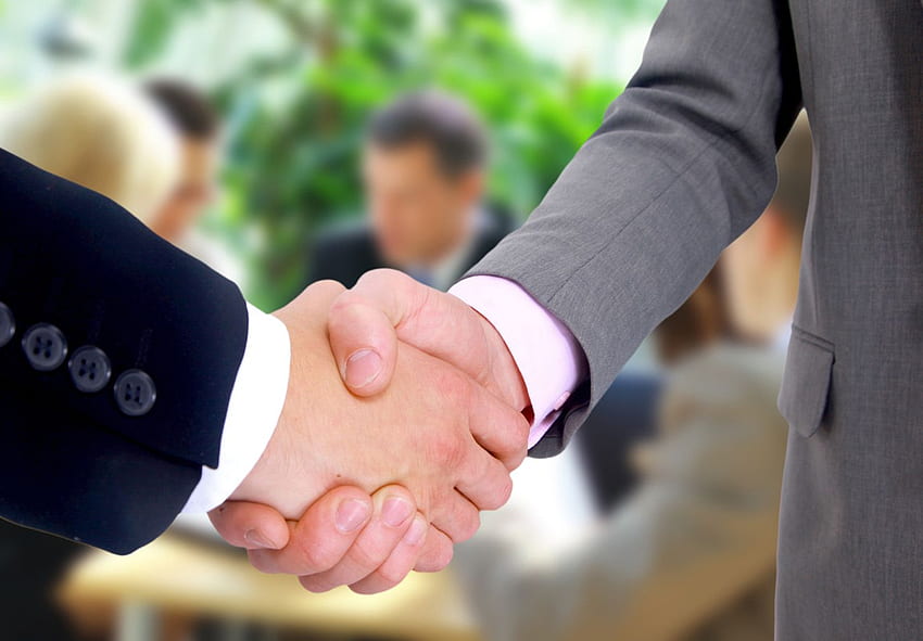 Cooperation handshake 26273 HD wallpaper