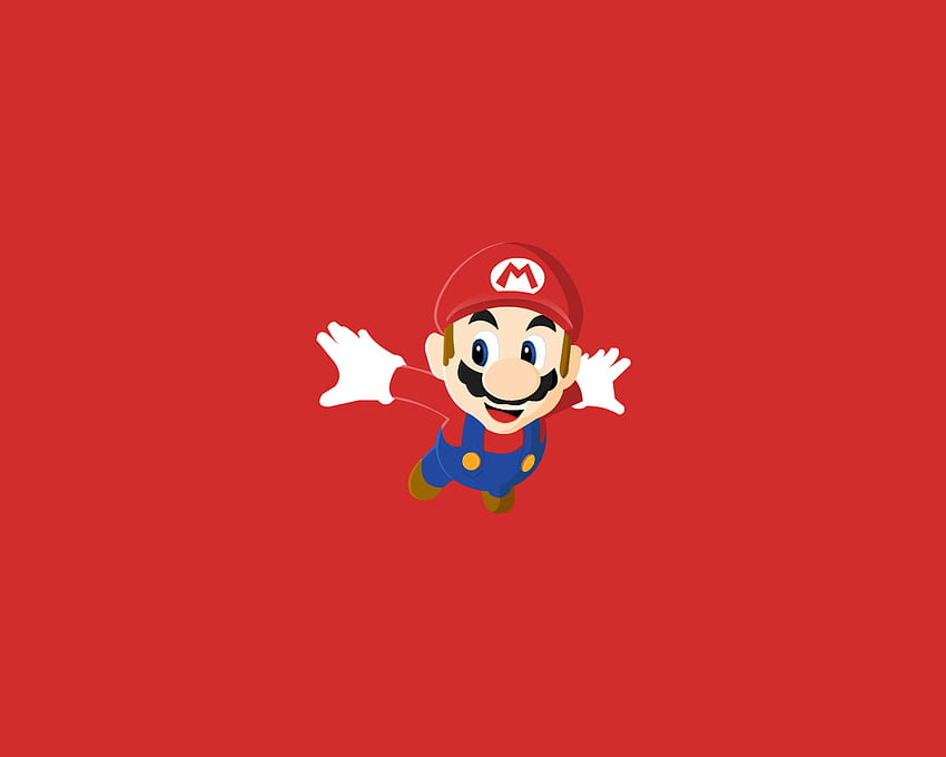 Exclusive Mario will fill your screen with red joy - Infendo: Nintendo News, Review, Blog, and Podcast, Minimalist Mario HD wallpaper