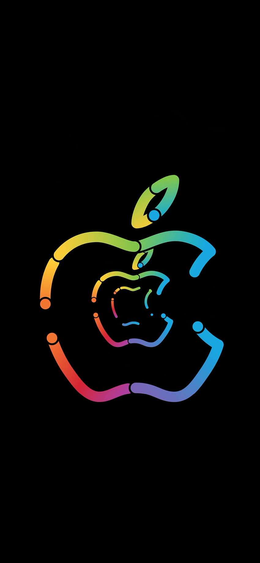 Apple Logo Animation iPhone 11 Promocional [EN VIVO] - Central fondo de pantalla del teléfono