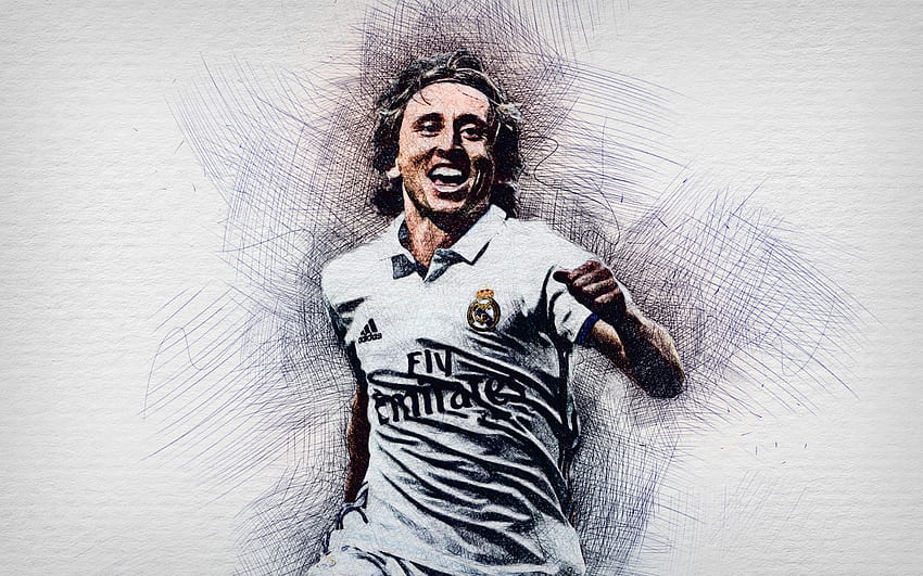 Luka Modric , Background, Luka Modric HD wallpaper