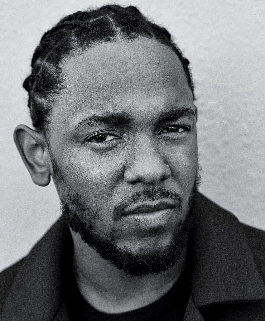 Kendrick Lamar Close Up - -, Kendrick Lamar Black and White HD phone wallpaper