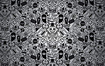 Skullz by GeminiSoniq61892 HD phone wallpaper | Pxfuel