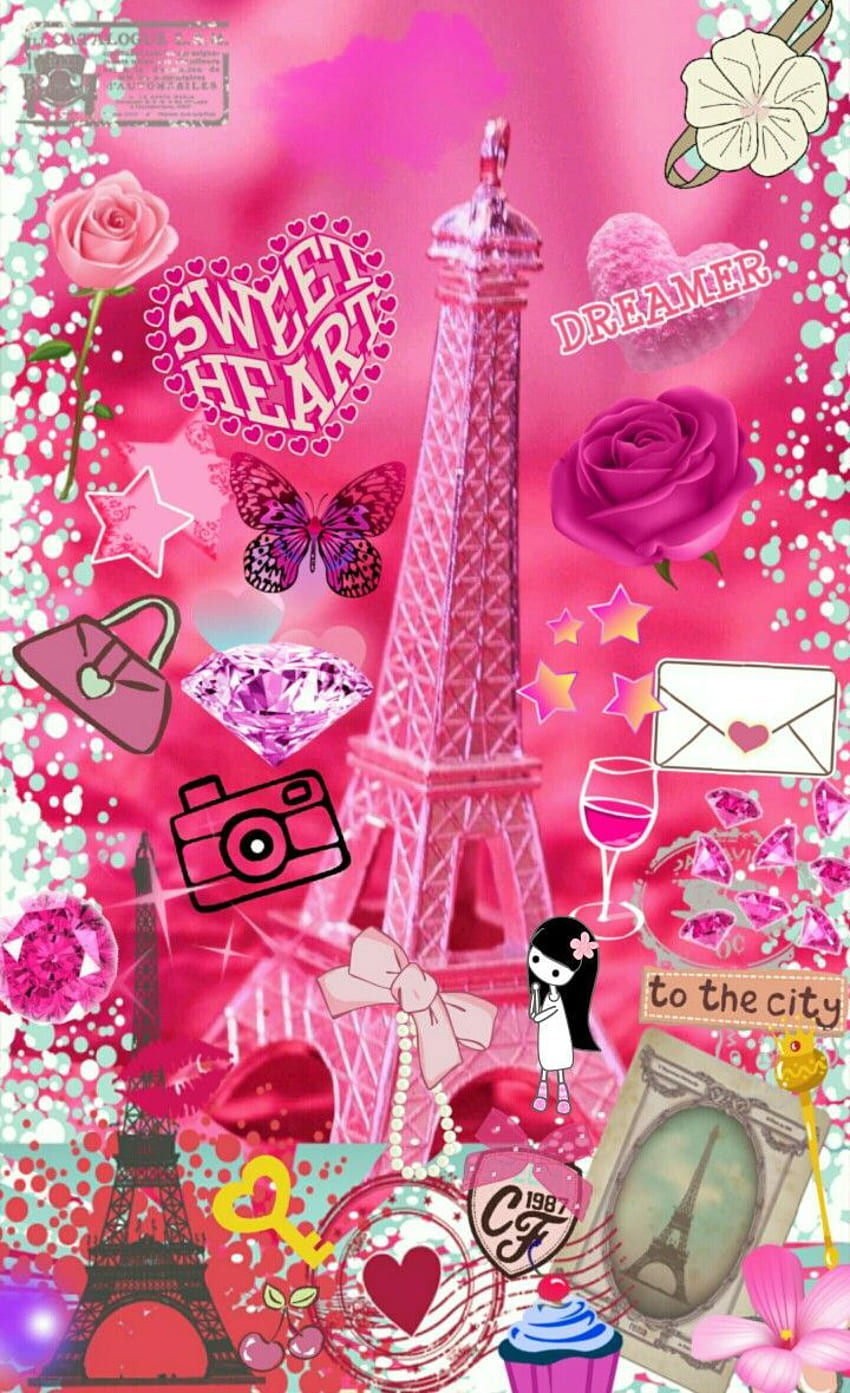 Black and Pink Paris Wallpapers - Top Free Black and Pink Paris Backgrounds  - WallpaperAccess