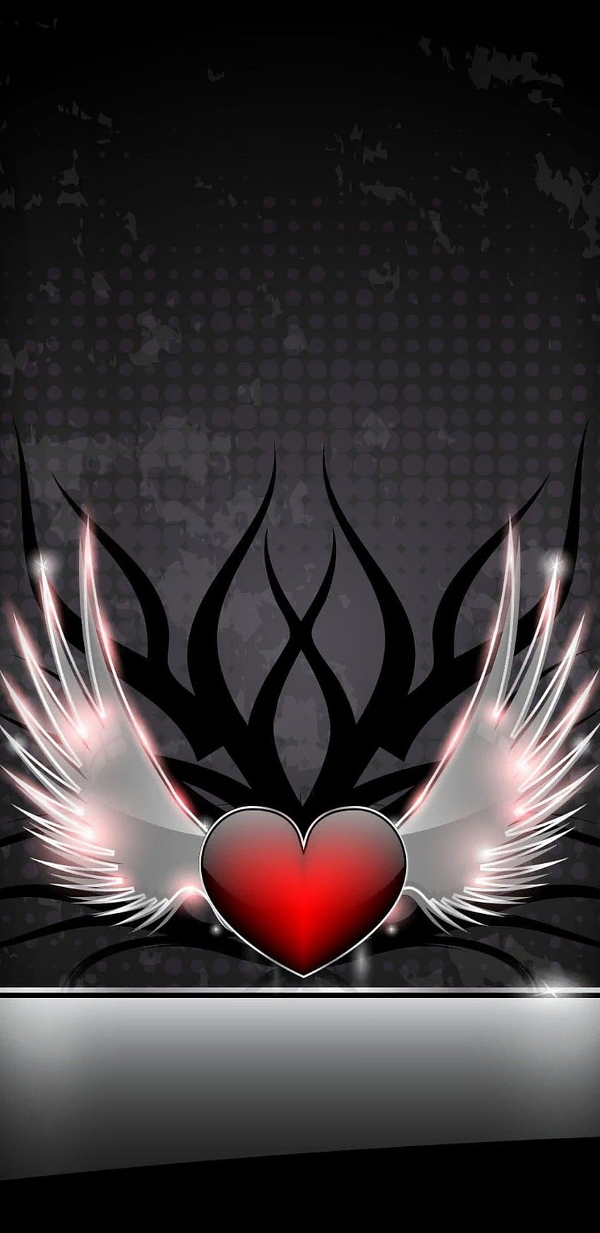 Georgianna John on Angels / Wings . Wings , Heart iphone , Heart, Heart with Wings HD phone wallpaper
