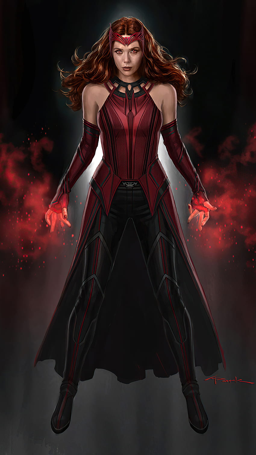 Scarlet Witch, Avengers Supergirl HD phone wallpaper | Pxfuel