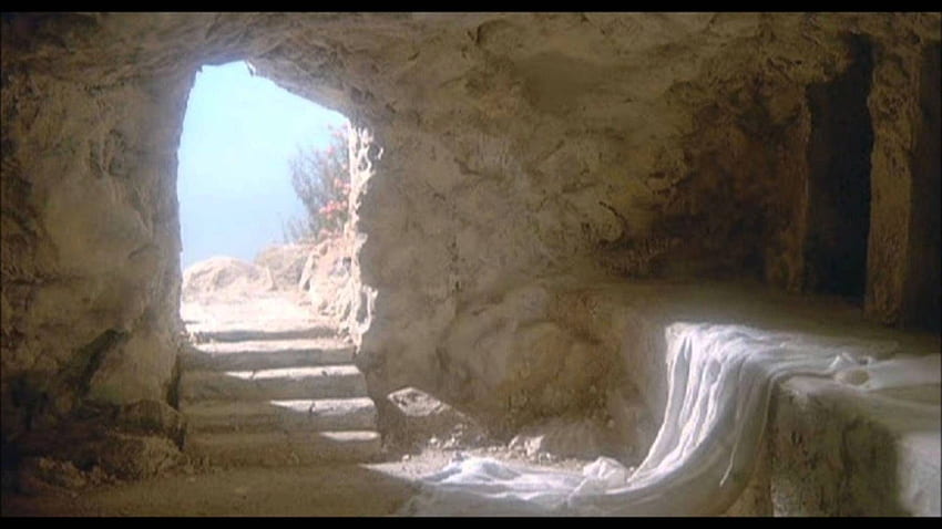 (1920×1080). Pusty grób, zmartwychwstał, Jezus zmartwychwstał Tapeta HD