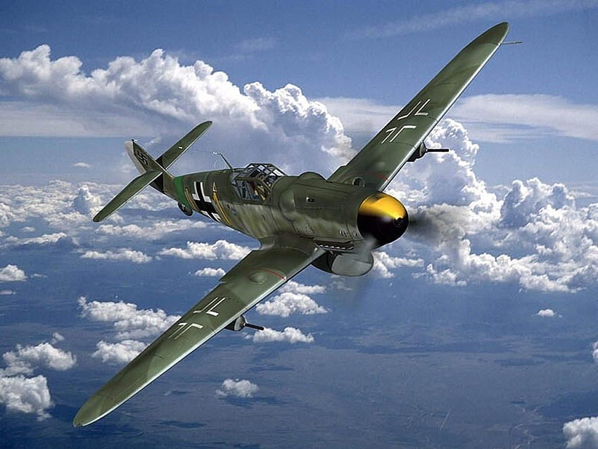 World War II German Fighter. Oorlogstekening WW1 WW2, German WW2 Fighters HD wallpaper