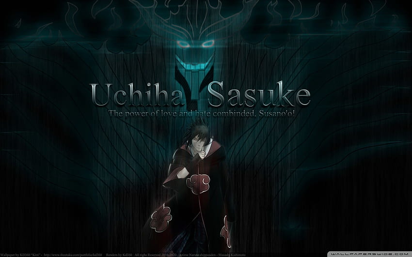 Uchiha Sasuke - The Power Of Love Ultra-Hintergrund für: & UltraWide & Laptop HD-Hintergrundbild