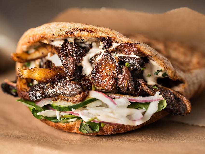 Shouk Introduces Mushroom Shawarma At Basta Pop Up In Union Market Eater DC HD wallpaper