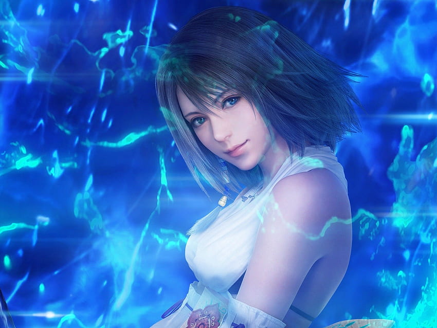 Yuna Final Fantasy, FFX Tapeta HD