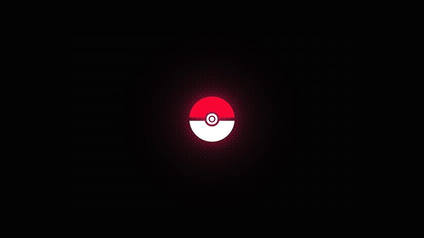 Pokemon minimalistic pokeball, Pokemon Balls HD wallpaper