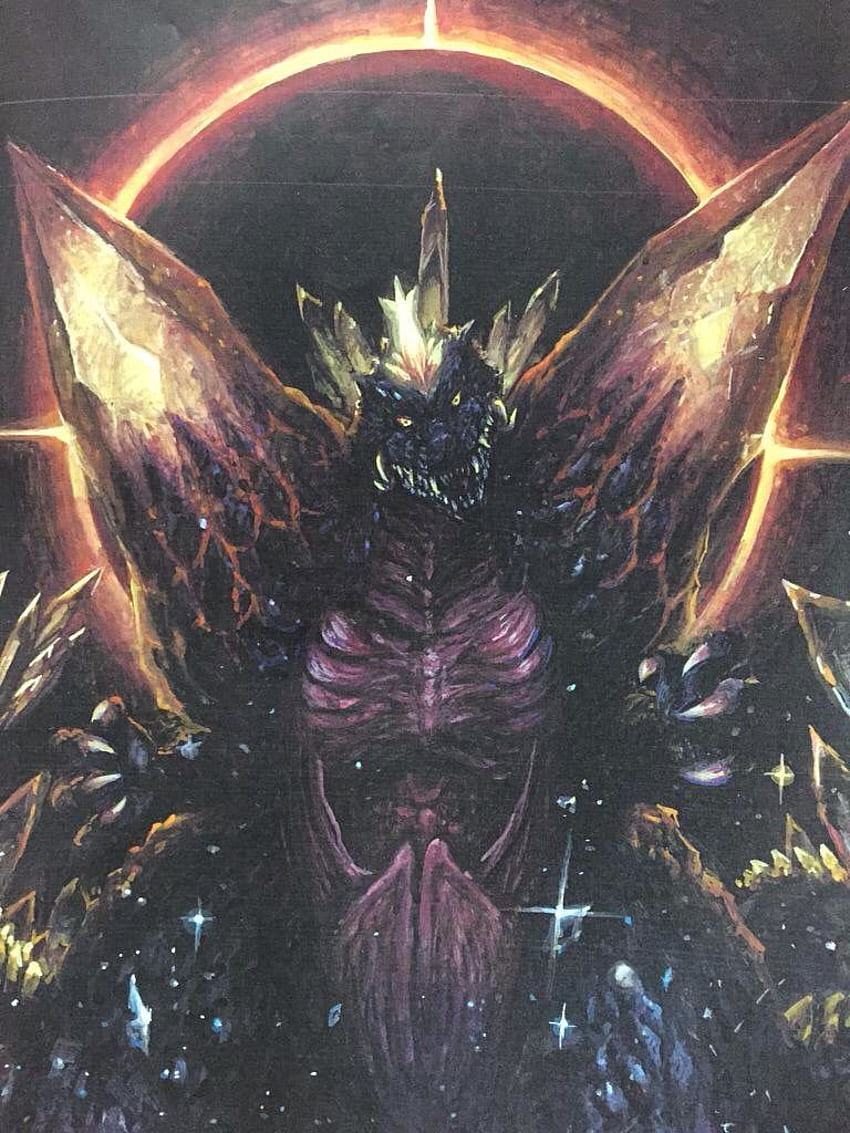 Godzilla Anime, Space Godzilla HD phone wallpaper