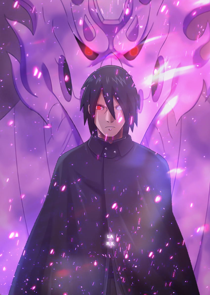 Sasuke susanoo, naruto, larx, anime HD phone wallpaper
