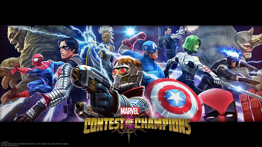 MARVEL CONTEST CHAMPIONS 슈퍼히어로 액션 파이팅 아레나 영웅 전사 1mcc 포스터 ., Marvel Contest of Champions HD 월페이퍼
